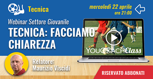 YouCoachClass webinar aspetto tencico Maurizio Viscidi